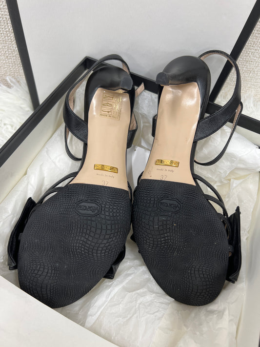 Gucci Black Shoes A-18179