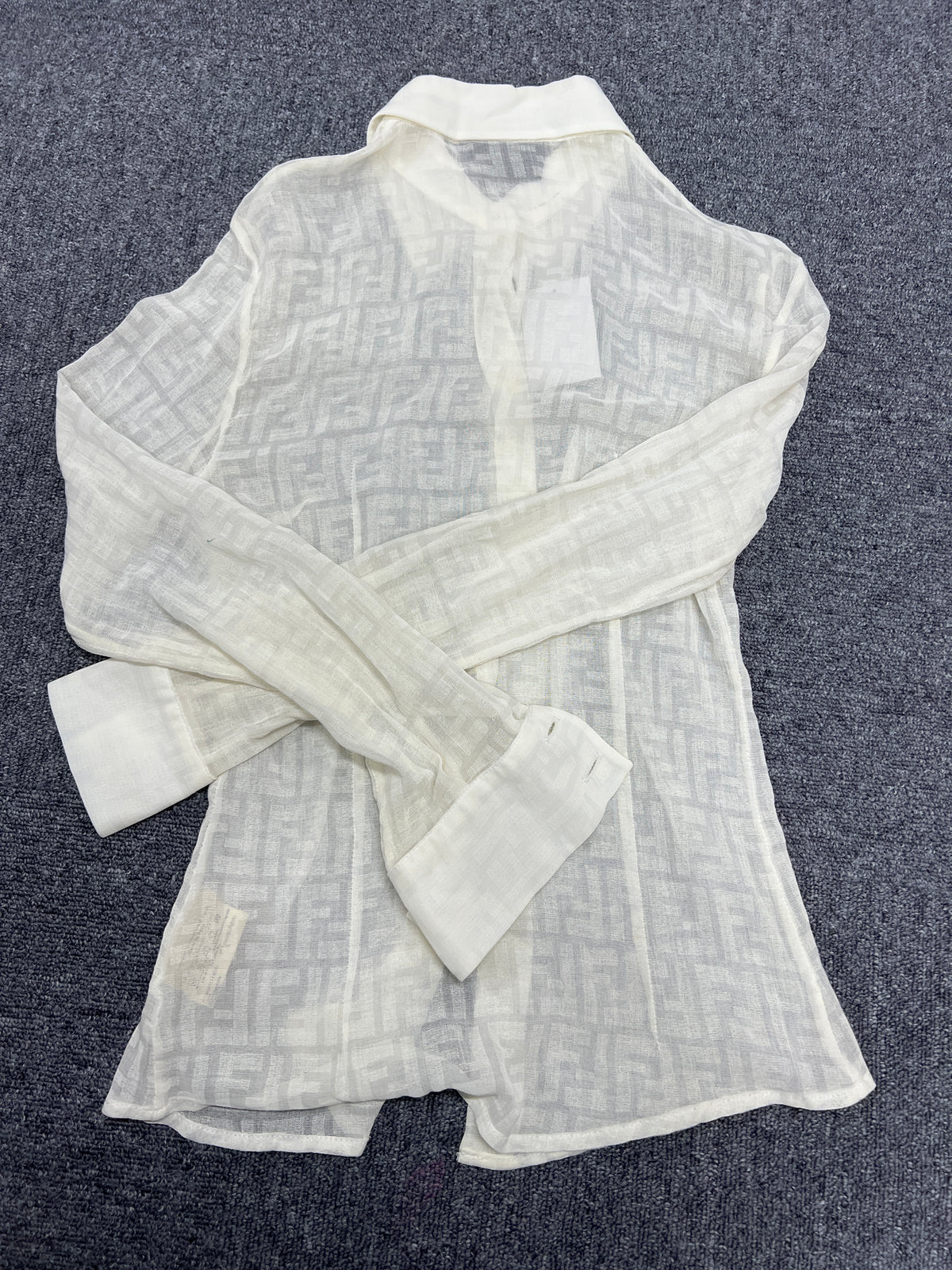 Fendi White Apparel A-18197