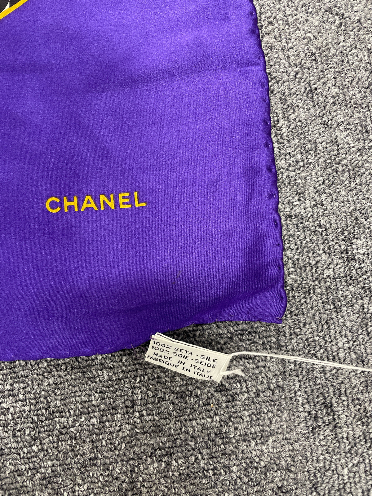 Chanel Purple Scarves A-18206
