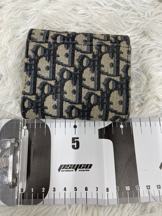 Dior Navy Wallets A-18217