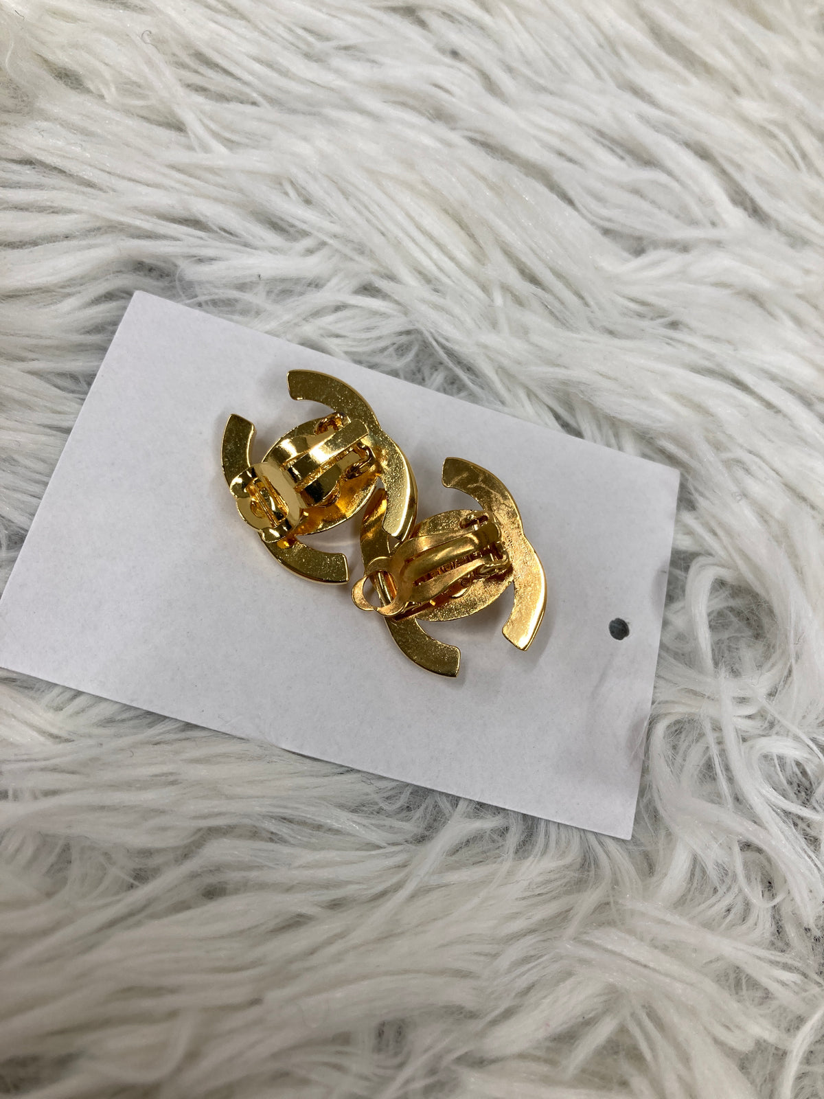 Chanel Gold Earrings A-18263