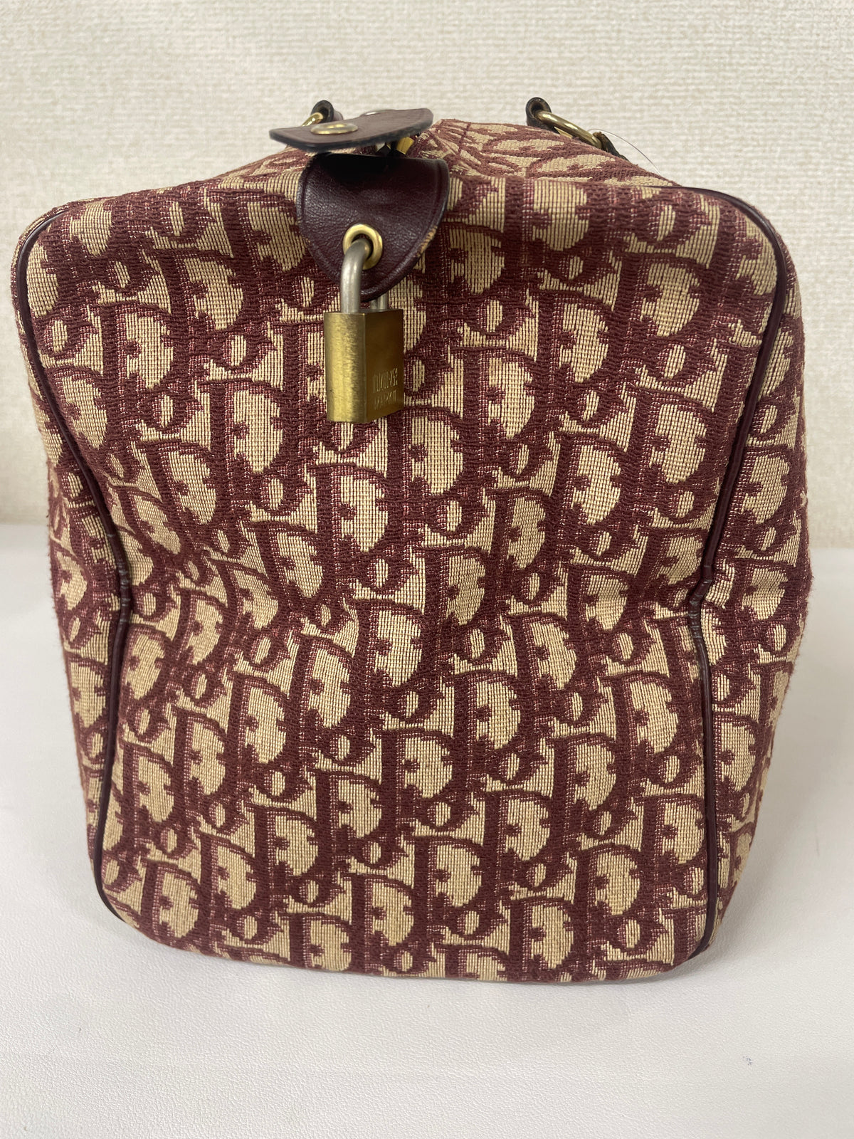 Dior Bordeaux Travel Bags A-18343