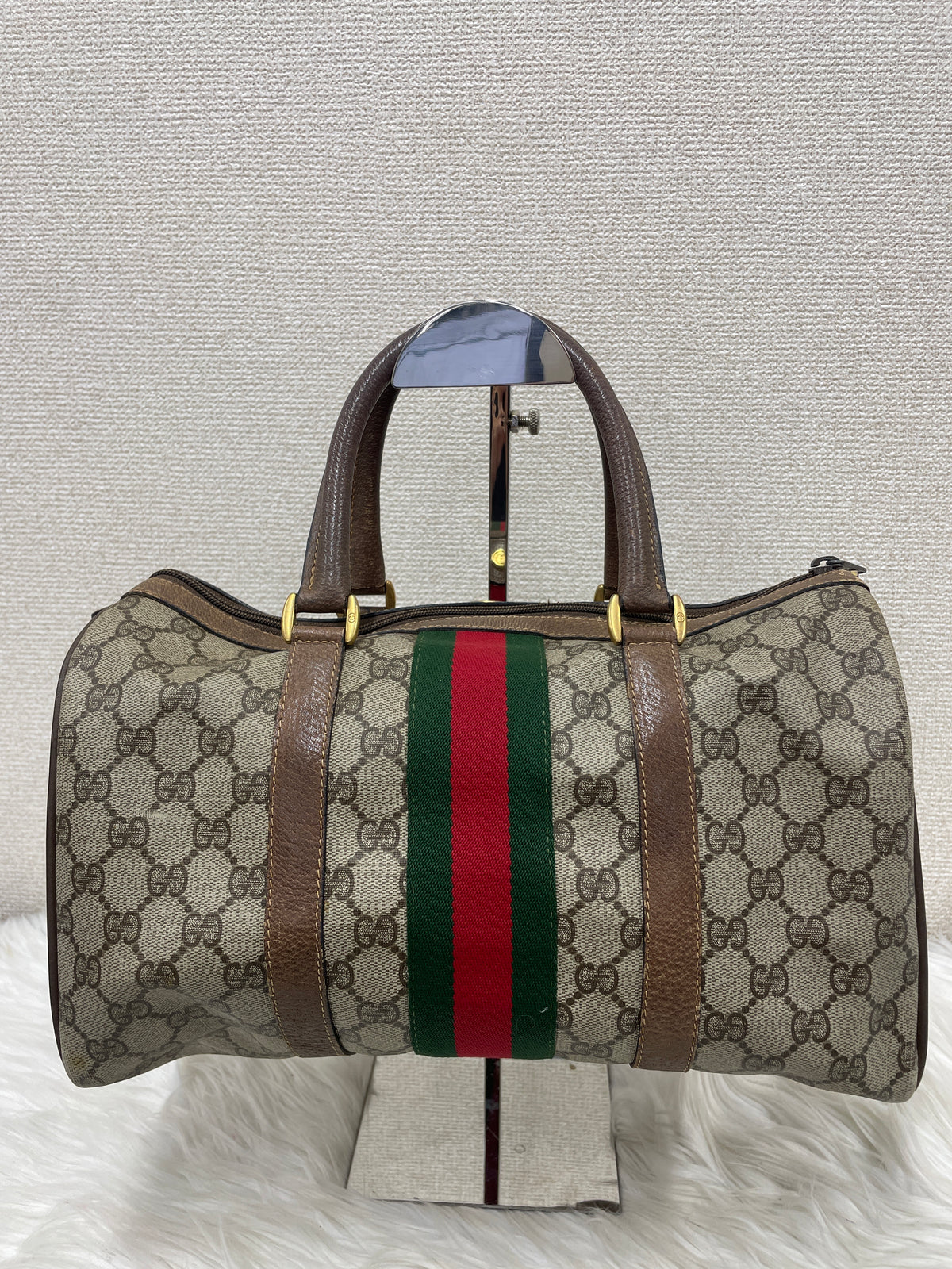 Gucci Brown Travel Bags A-18394