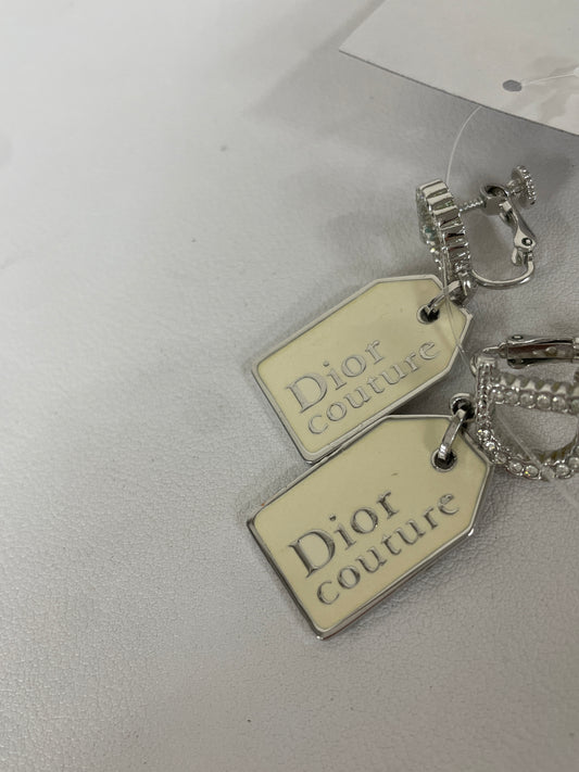 Dior Silver Earrings A-18439
