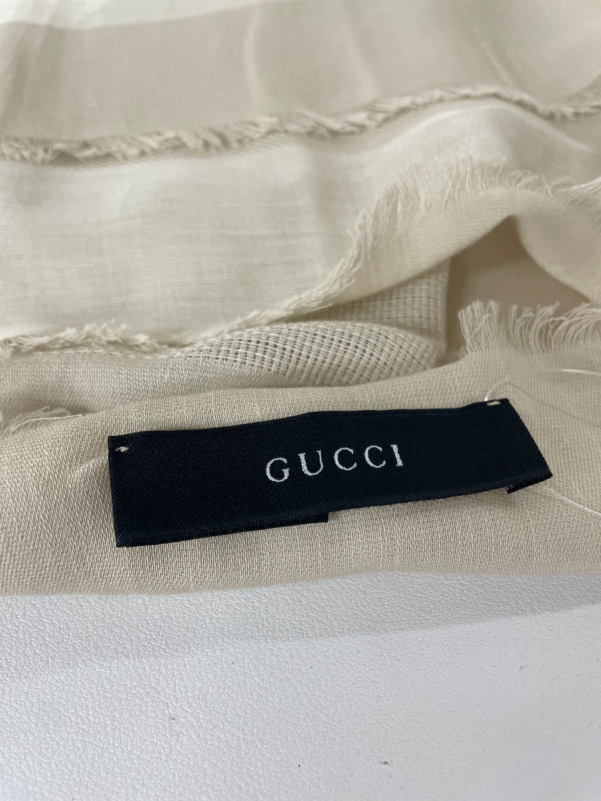 Gucci Beige Scarves A-18443