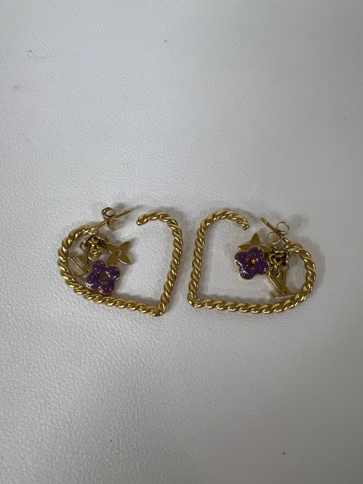 Louis Vuitton Gold Earrings A-18449