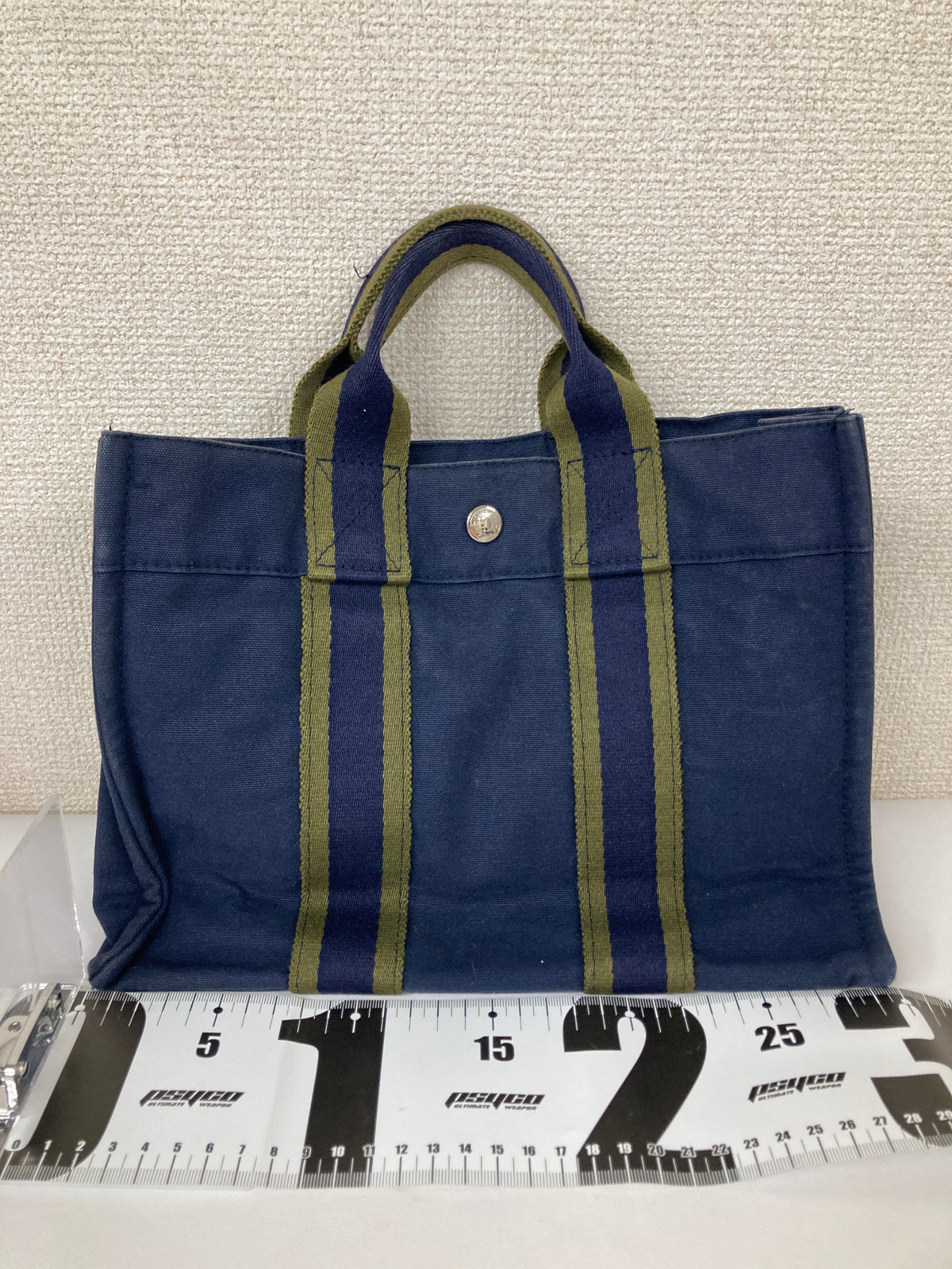 Hermes Navy Tote Bags A-18499