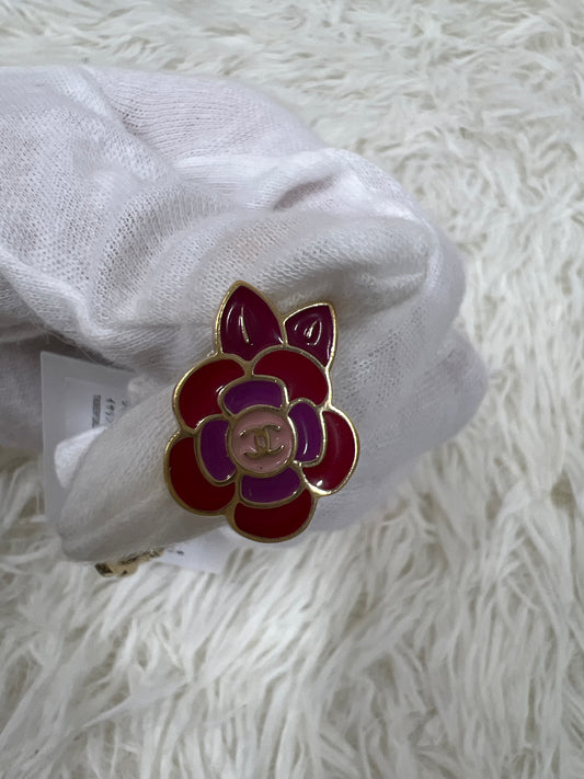 Chanel Pink Earrings A-18534