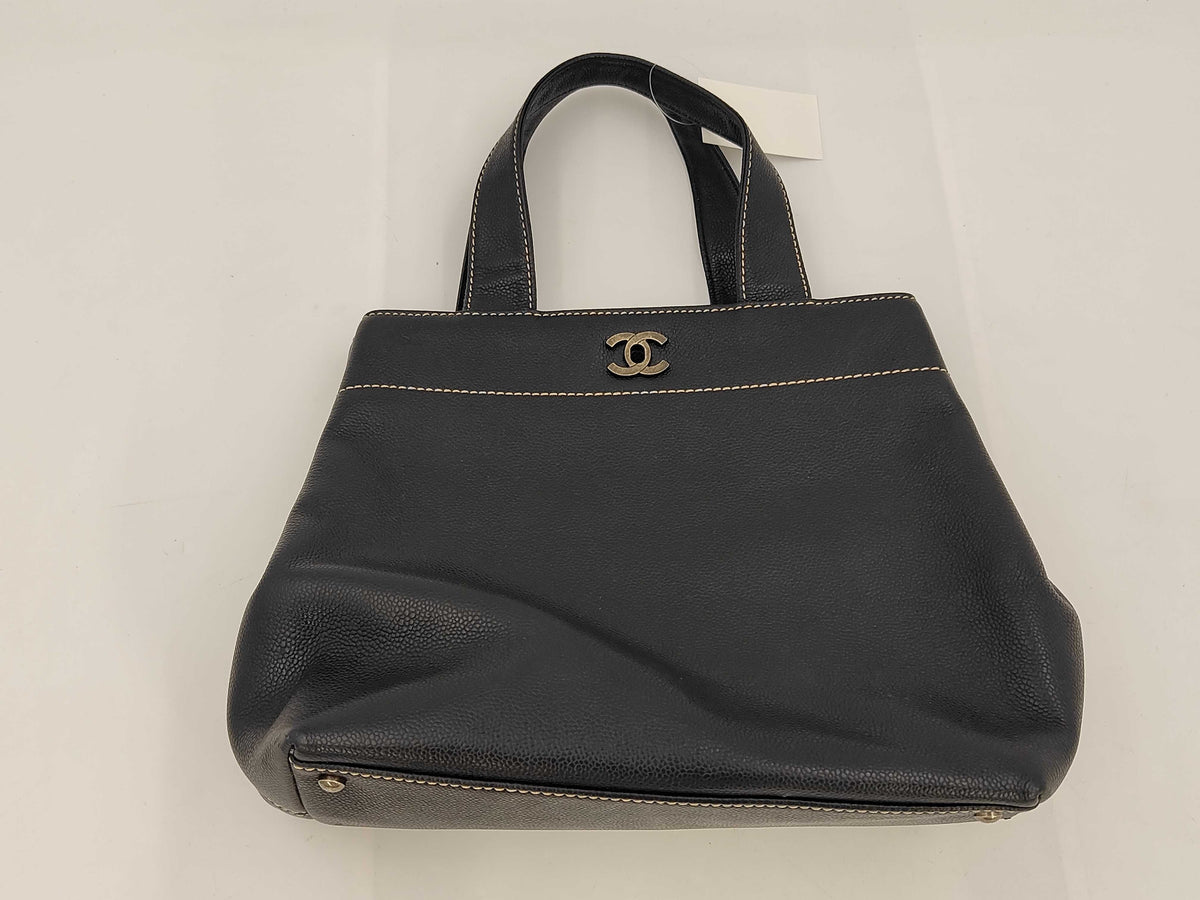 Chanel Black Handle Bags A-18587