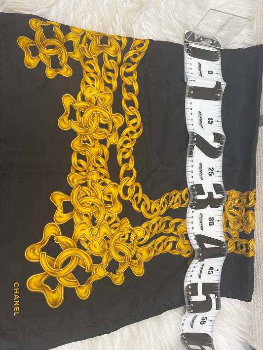 Chanel Navy Scarves A-18628