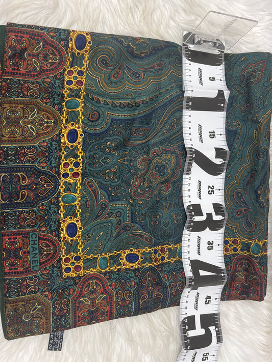 Chanel Green Scarves A-18631