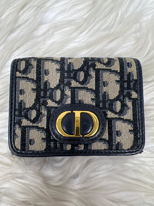Dior Navy Wallets A-18648