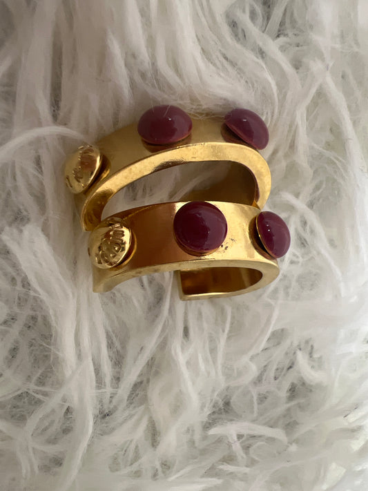 Louis Vuitton Gold Earrings A-18682