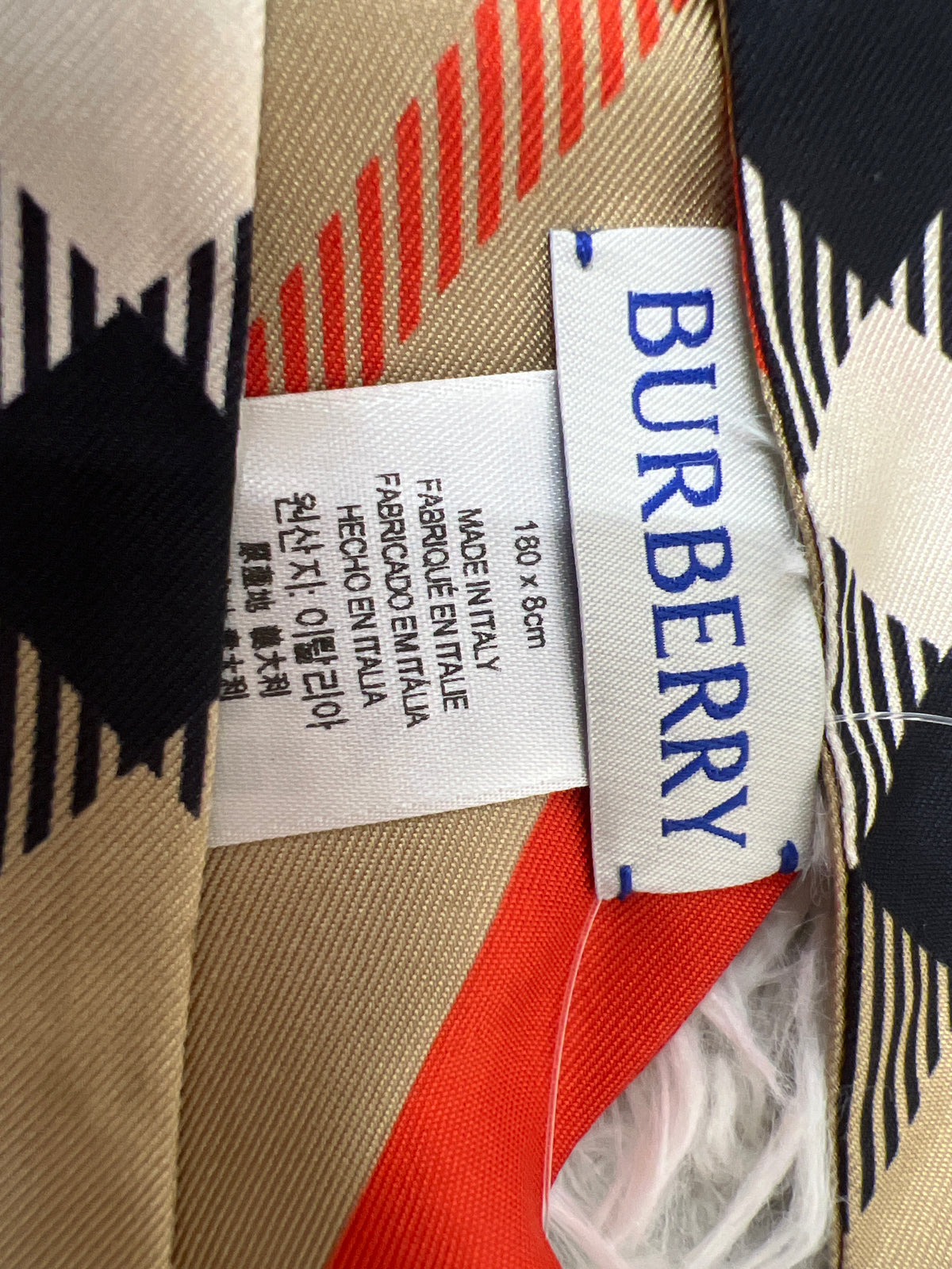 Burberry Beige Scarves A-18703
