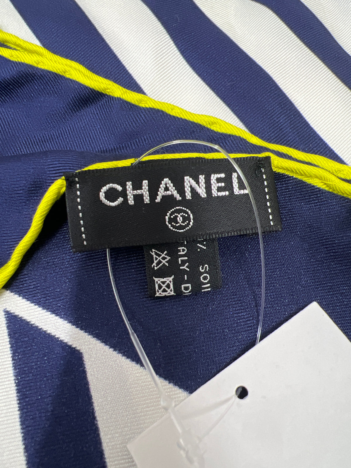 Chanel Navy Scarves A-18708