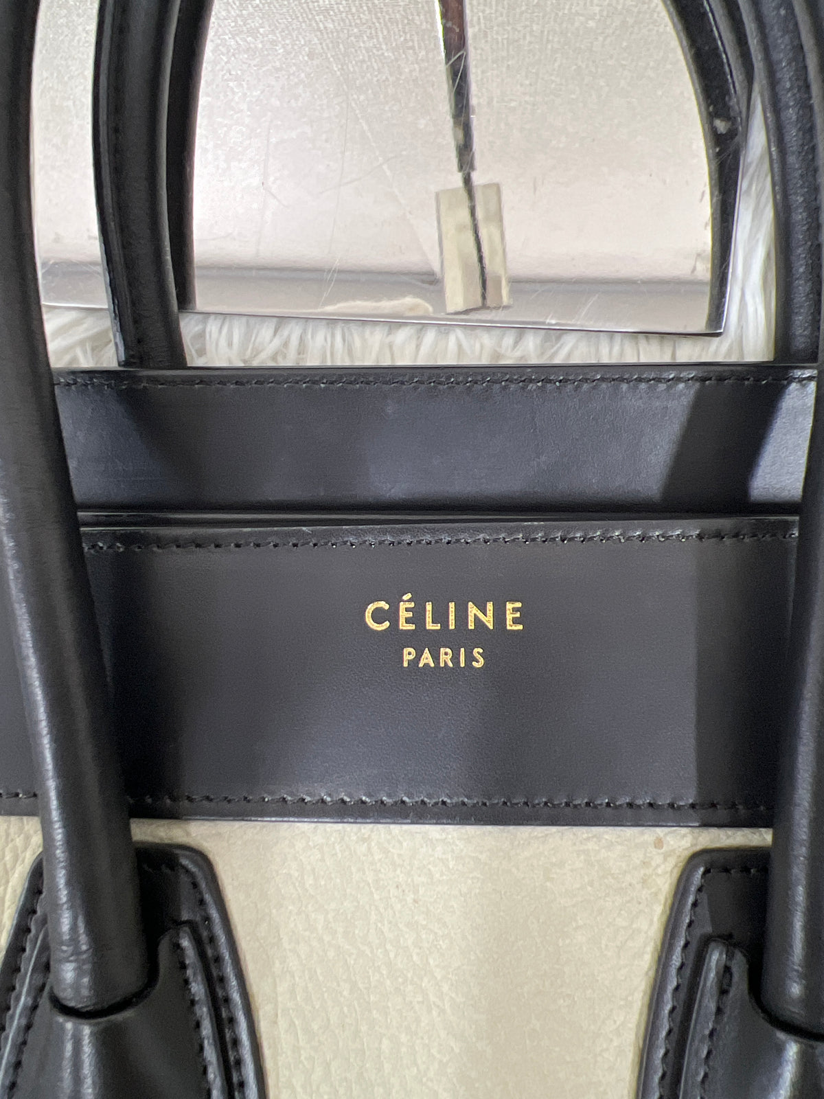 Celine Black Handle Bags A-18789