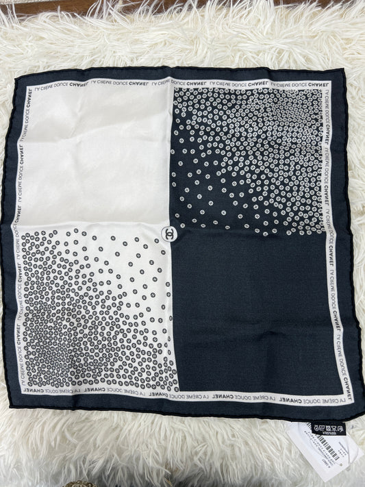 Chanel Black Scarves A-18807