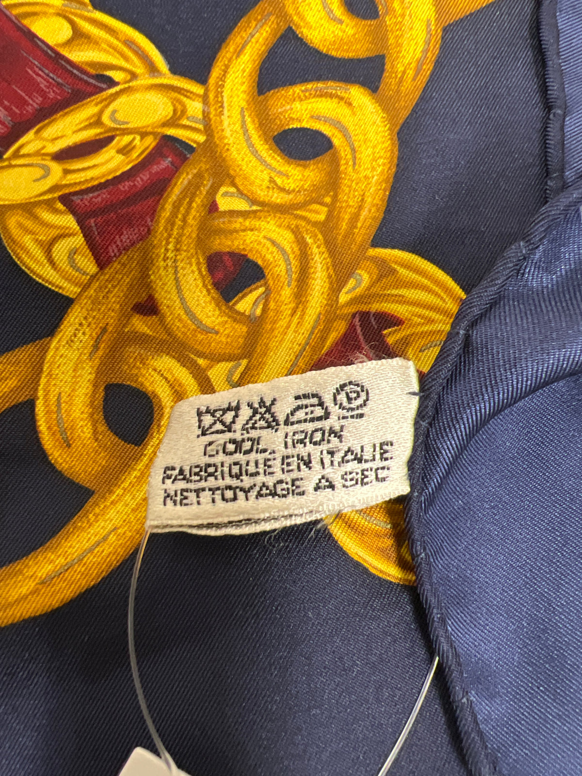 Chanel Navy Scarves A-18810
