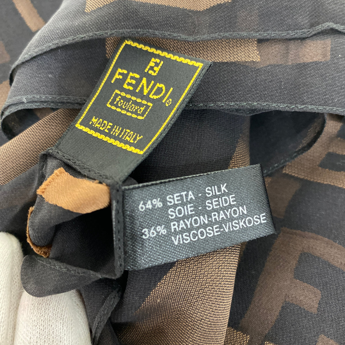 Fendi Brown Scarves A-18815