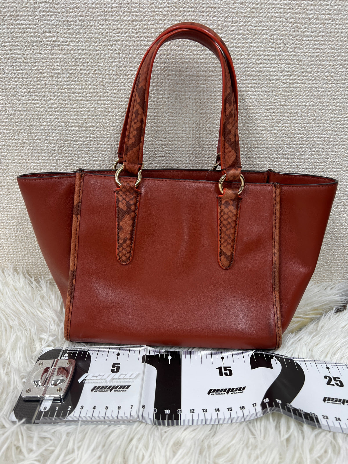 Coach Orange Handle Bags A-18975