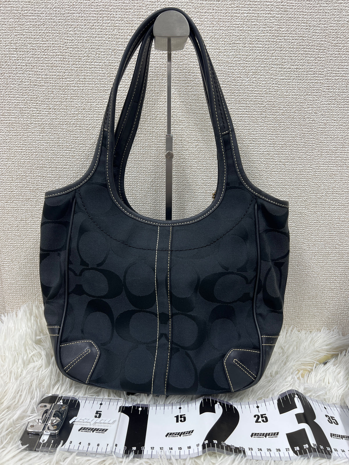 Coach Navy Tote Bags A-18976