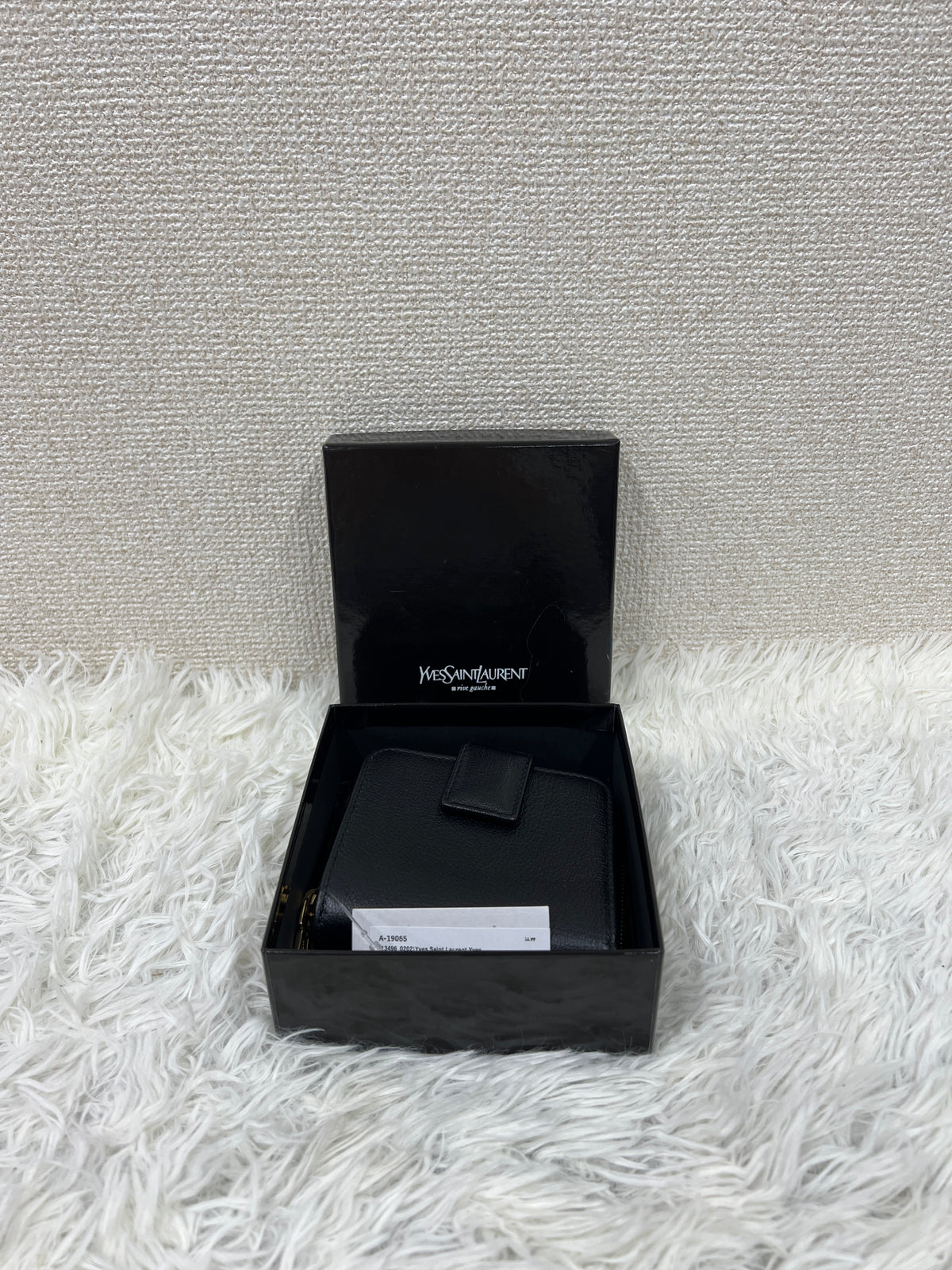 Saint Laurent Black Wallets A-19065