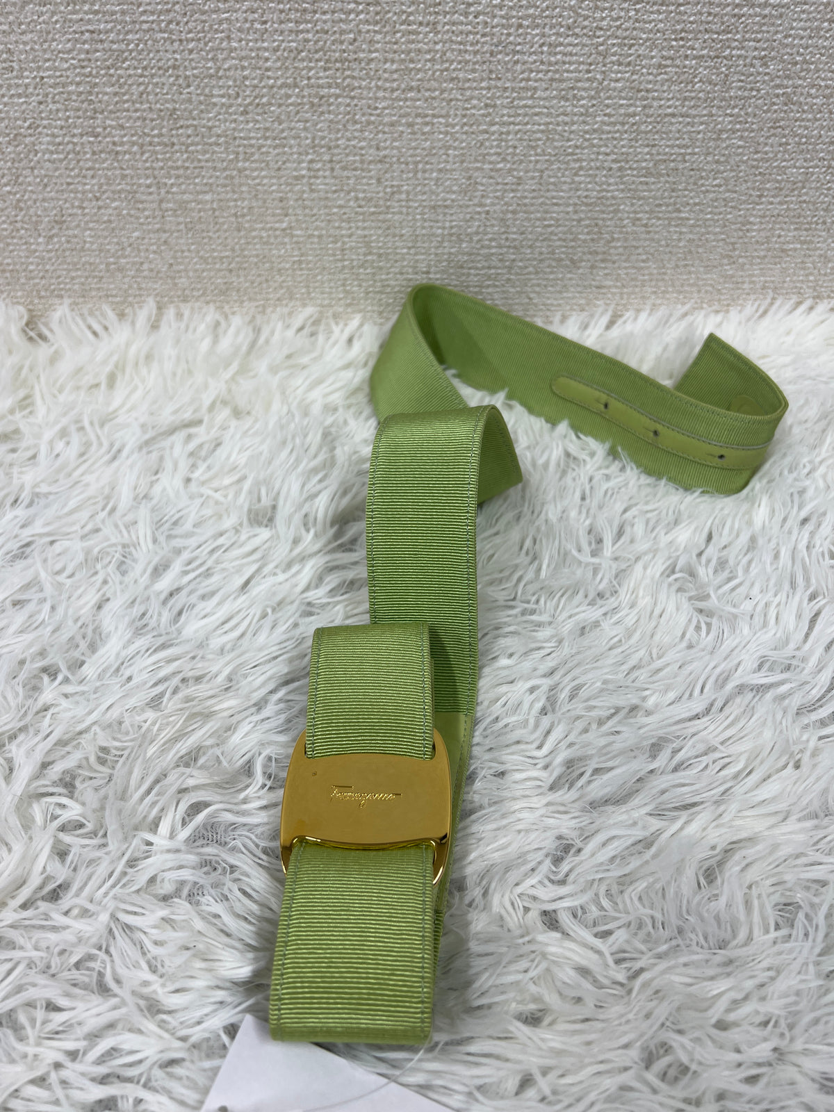 Ferragamo Green Belts A-19067