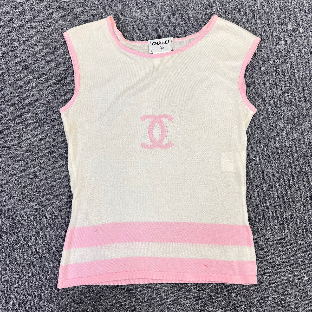 Chanel White Apparel A-19219