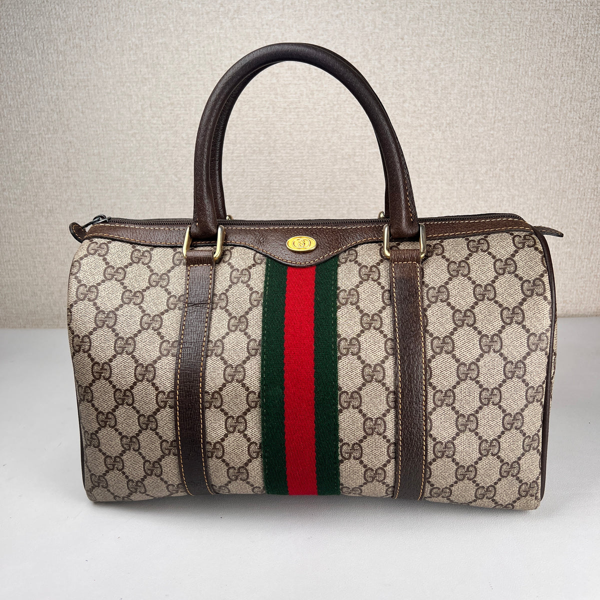 Gucci Brown Travel Bags A-19307