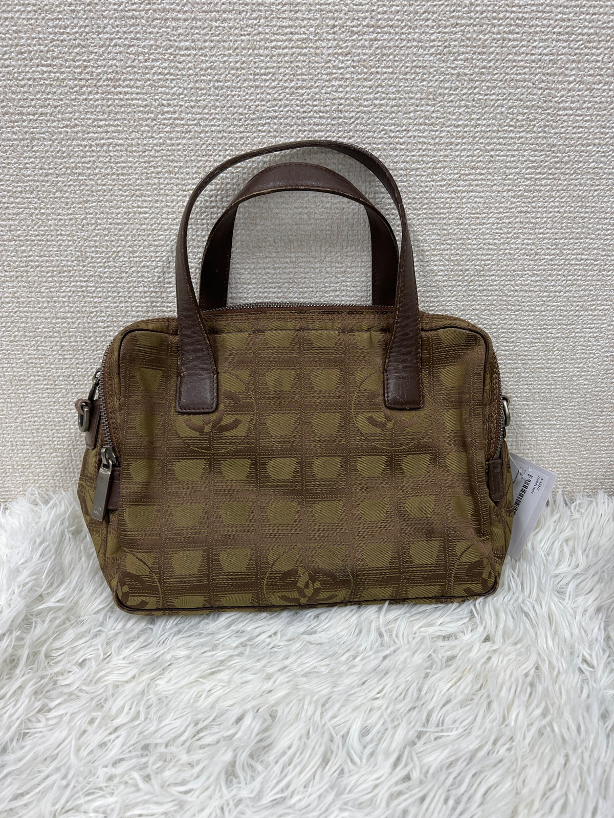 Chanel Brown Handle Bags A-19372
