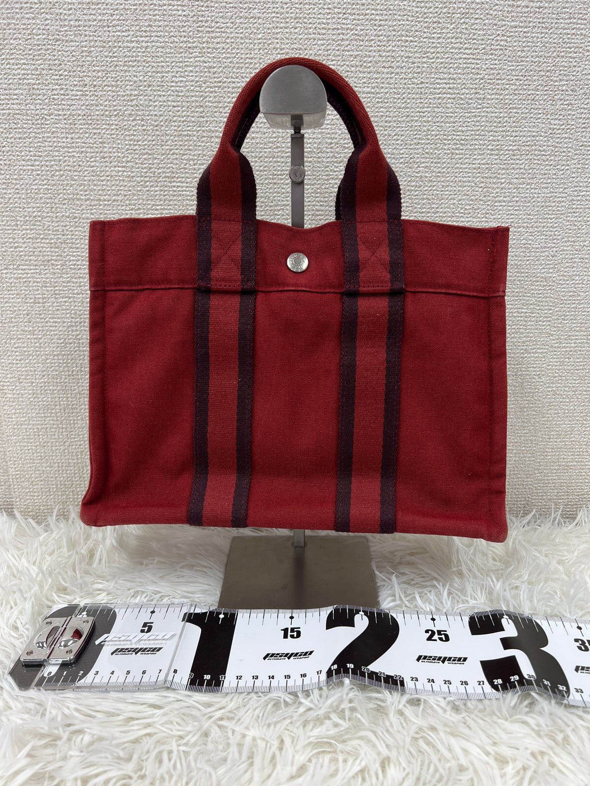 Hermes Red Tote Bags A-19521