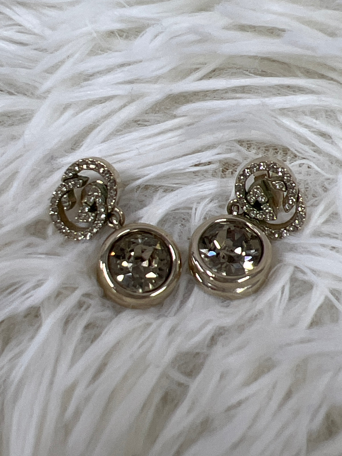 Gucci Silver Earrings A-19536