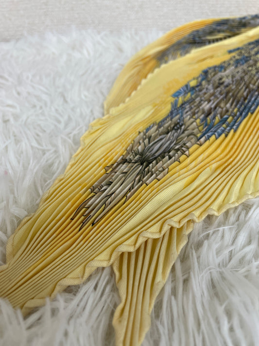 Hermes Yellow Scarves A-19542