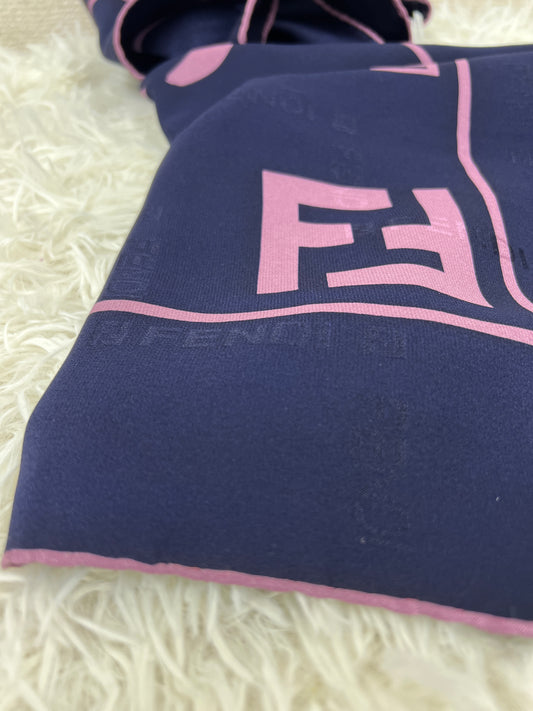 Fendi Navy Scarves A-19642