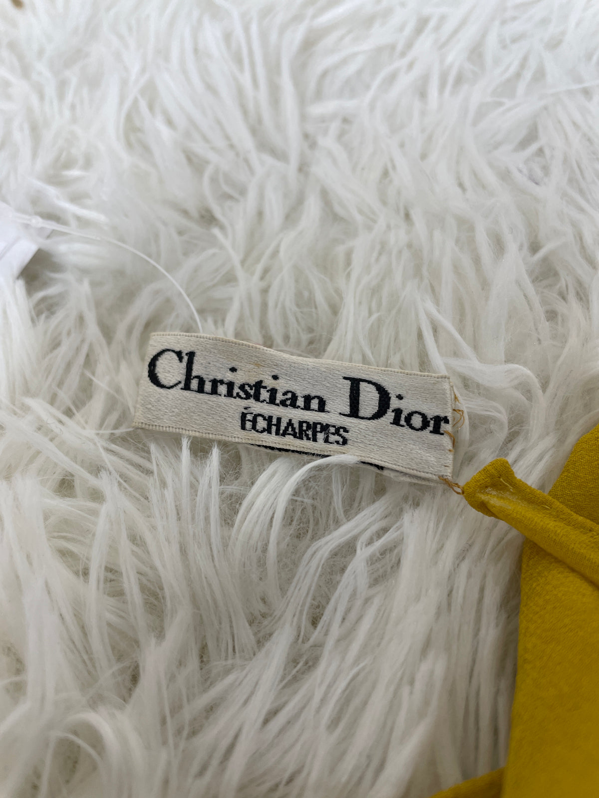 Dior Yellow Scarves A-19861