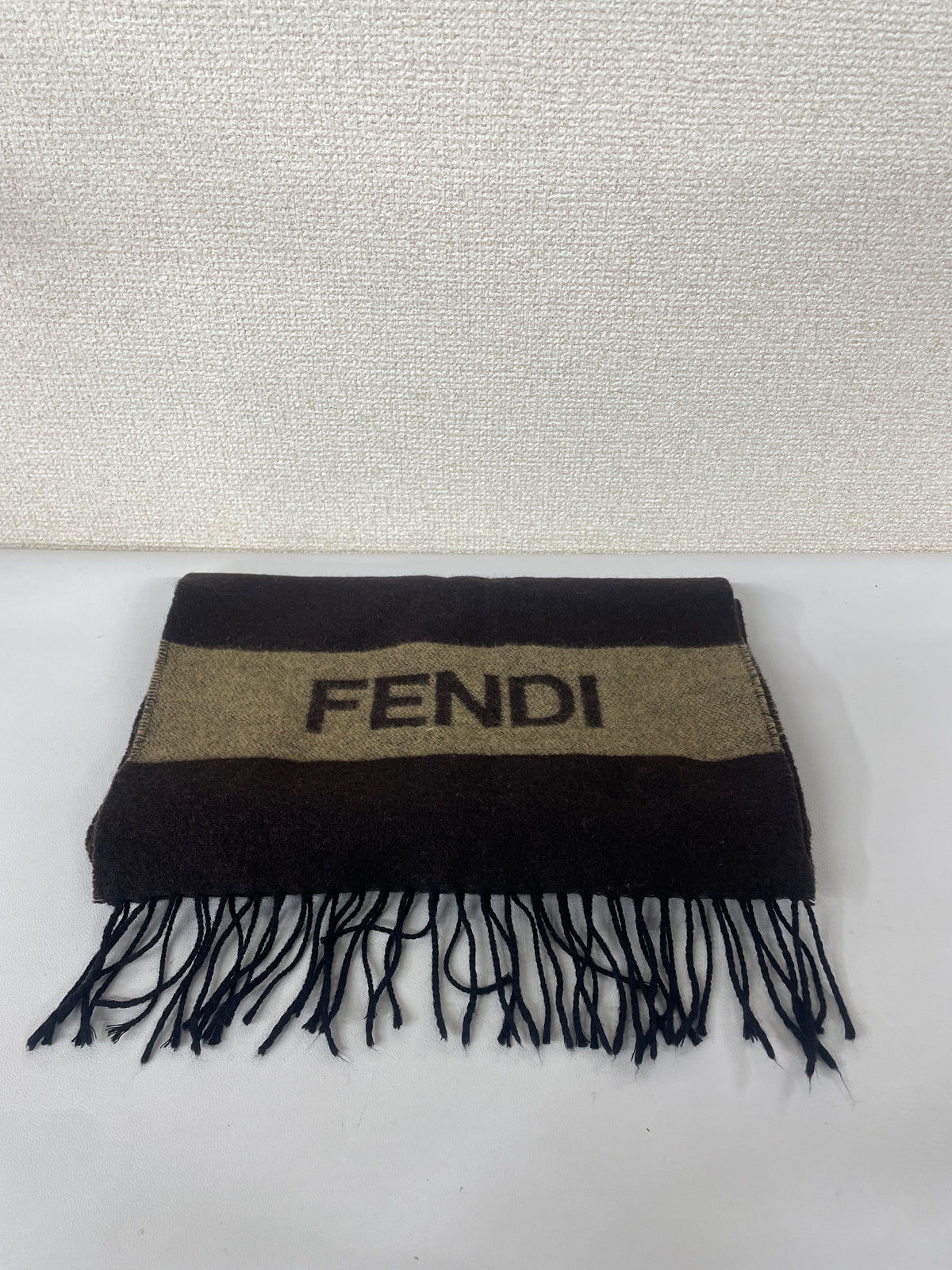 Fendi Brown Scarves A-19976