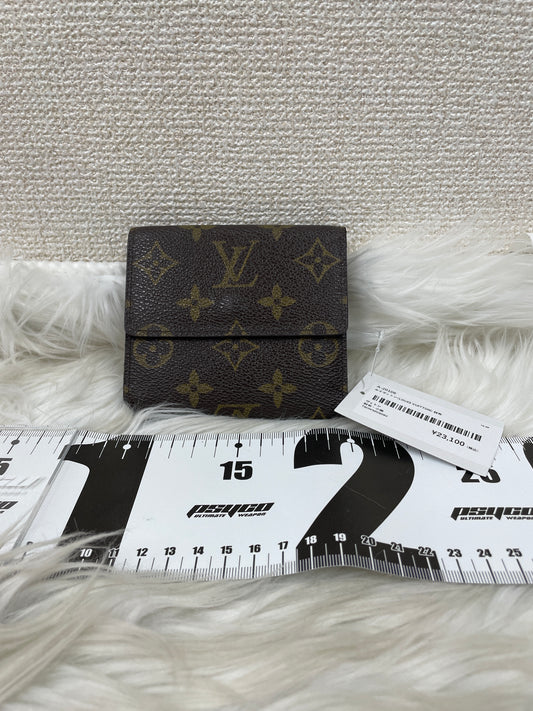Louis Vuitton Brown Wallets A-20106