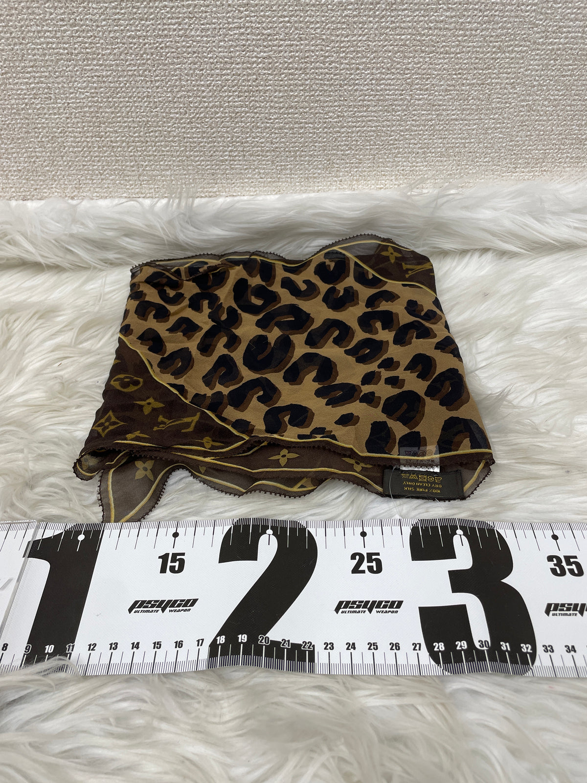 Louis Vuitton Brown Scarves A-20157