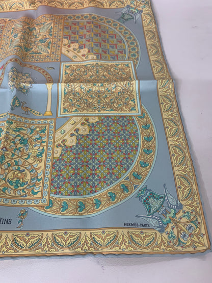 Hermes Blue Scarves A-17417