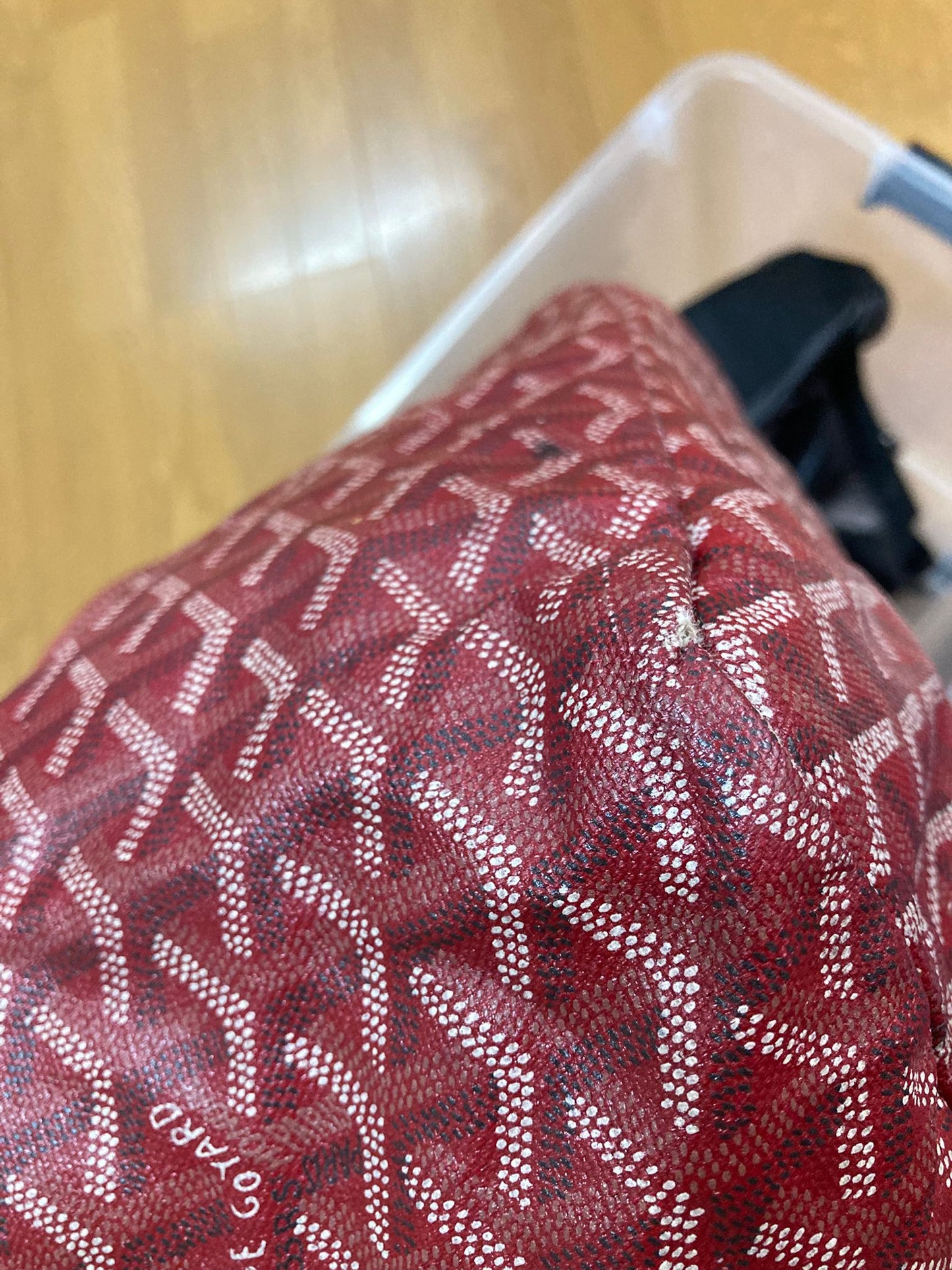 Goyard Red Tote Bags A-14599