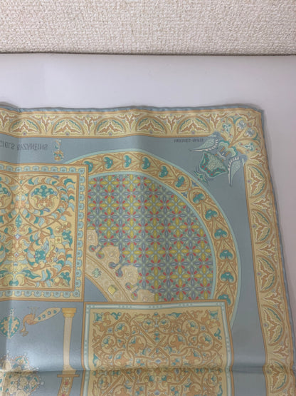 Hermes Blue Scarves A-17417