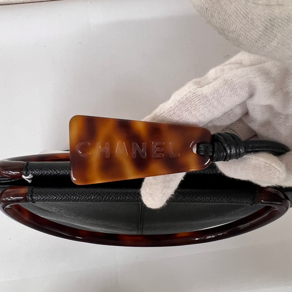 Chanel Black Handle Bags A-16418