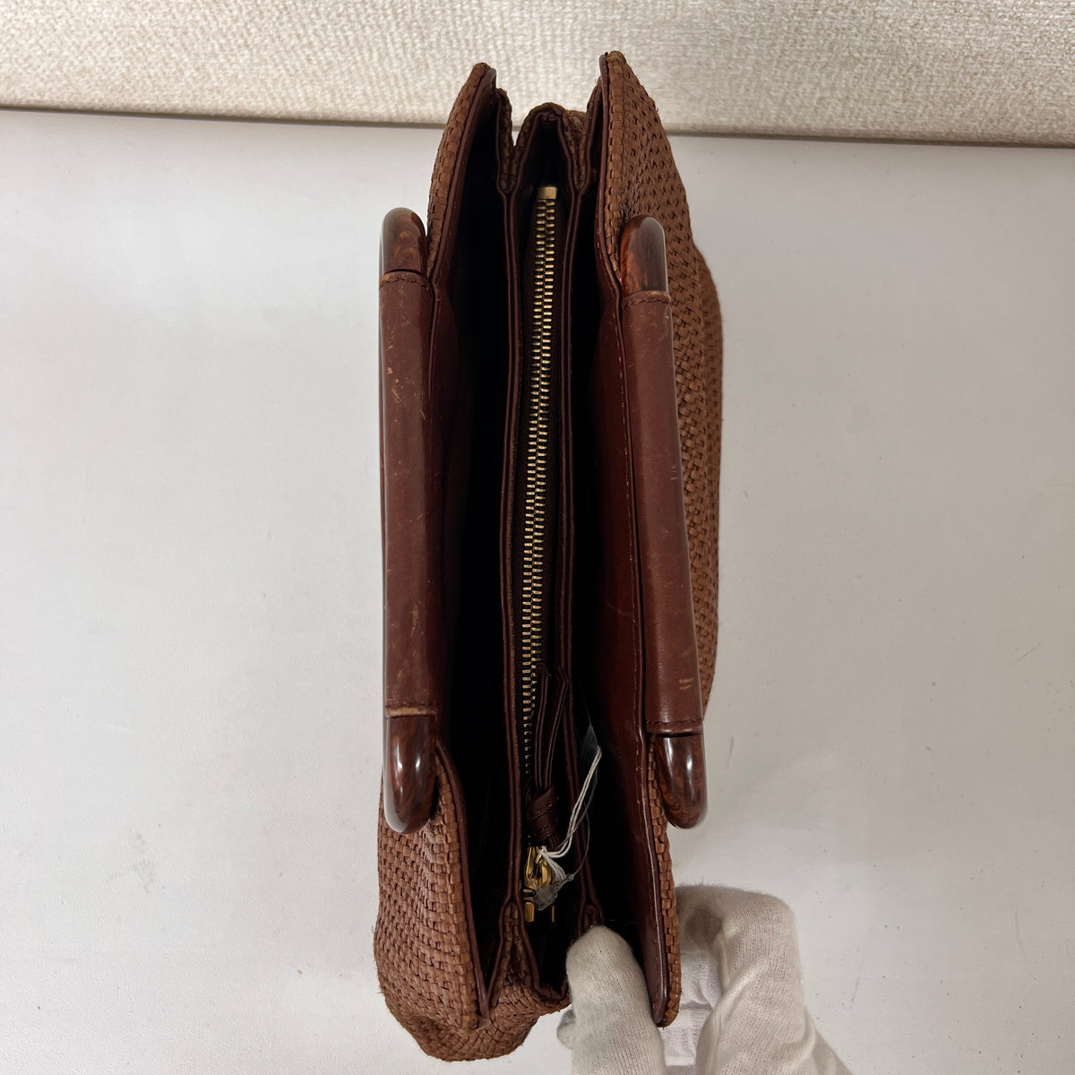 Chanel Brown Handle Bags A-16721