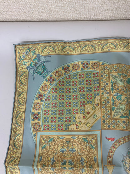 Hermes Blue Scarves A-17417