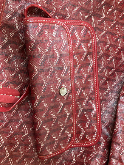 Goyard Red Tote Bags A-14599