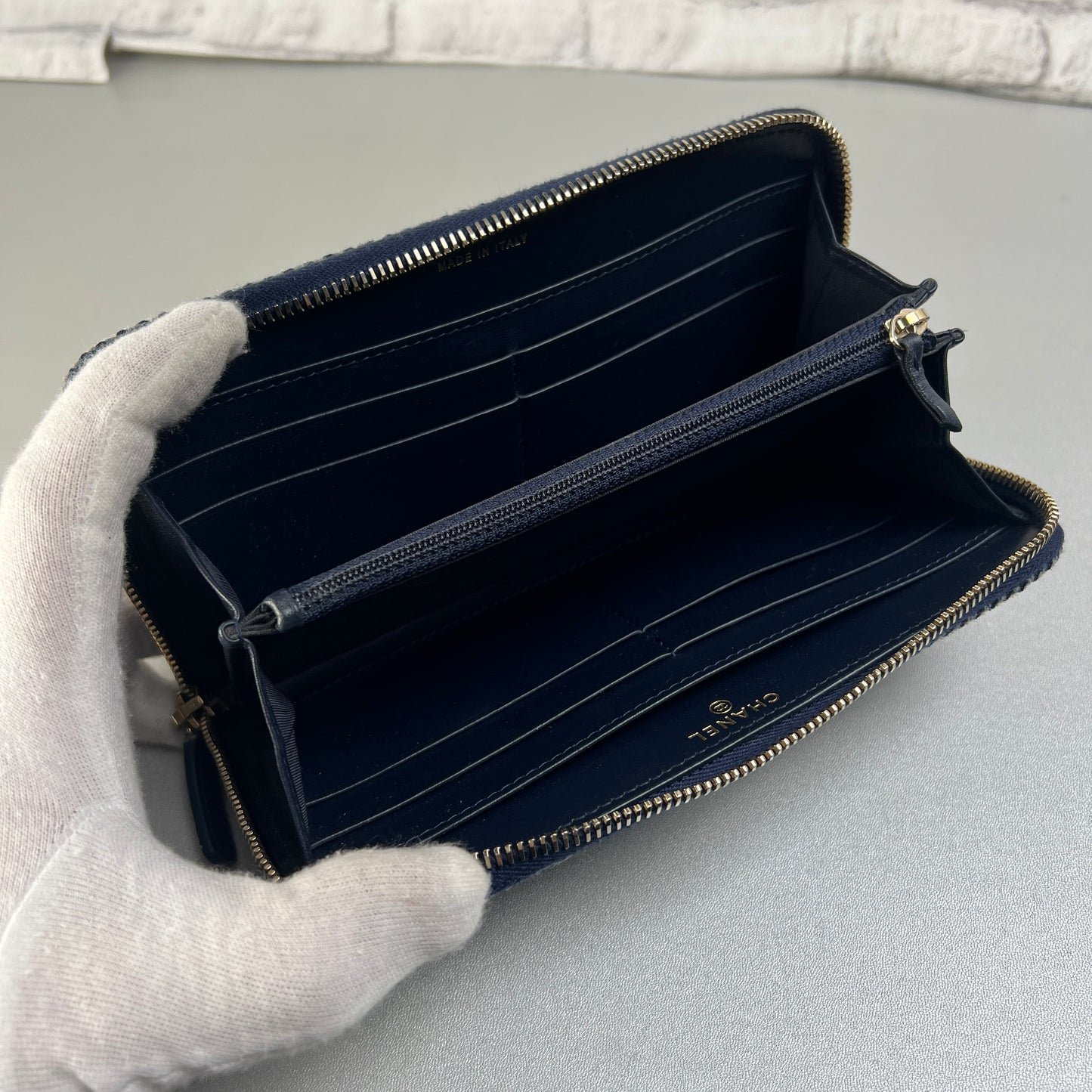 Chanel Blue Wallets A-13054