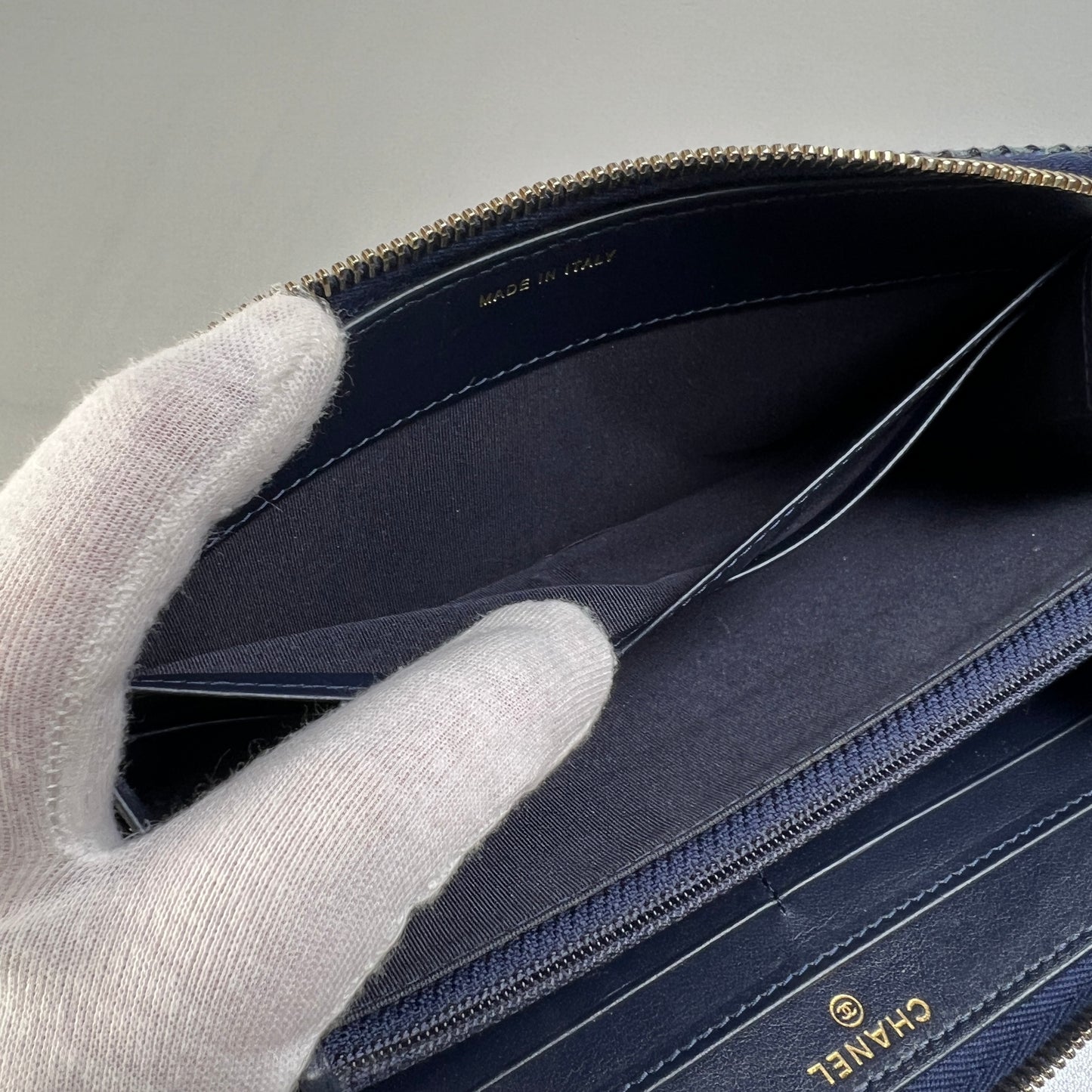 Chanel Blue Wallets A-13054