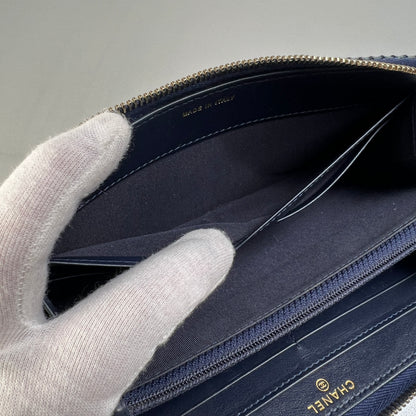 Chanel Blue Wallets A-13054