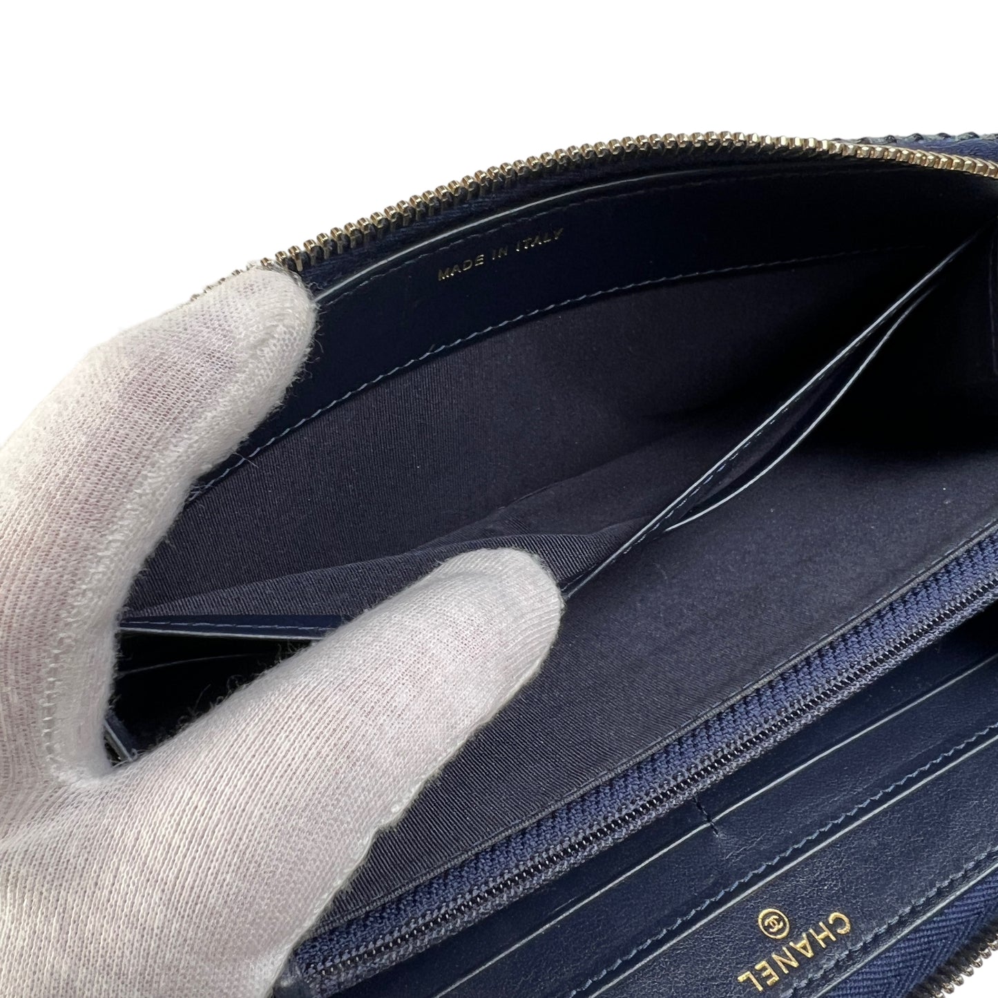 Chanel Blue Wallets A-13054