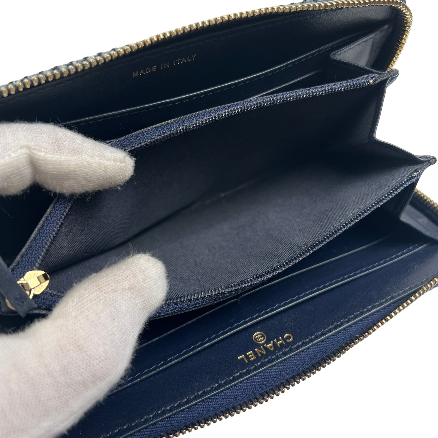 Chanel Blue Wallets A-13054